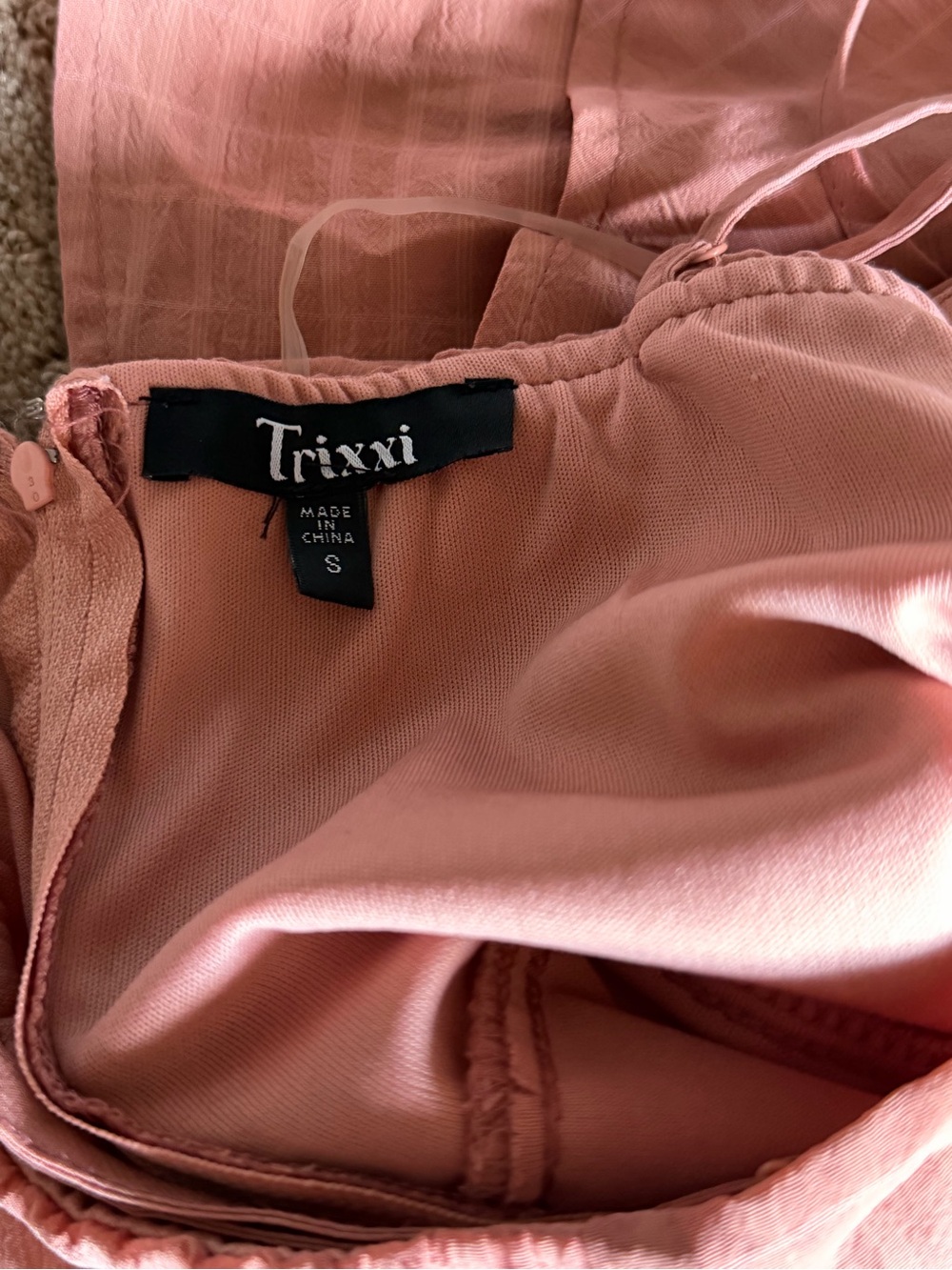 Dusty Rose Ruffle Sundress - Picture 4 of 6